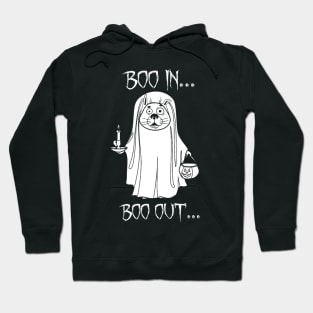 Boo in Boo Out T Shirt Funny Halloween Costume Men Women Kids Hoodie